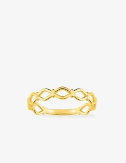 Bague losange en or jaune 375 ‰ SO OR