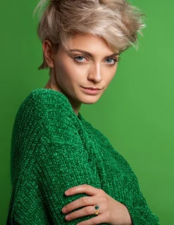Bague or jaune 750 ‰ et malachite SO OR
