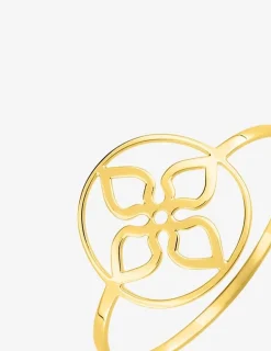 Bague or jaune 375‰ ajourée SO OR