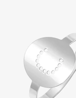 Bague personnalisable jeton 11 mm argent rhodié 925 ‰ SO OR