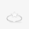 Bague réglable étoile argent 925‰ rhodié SO OR