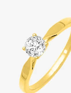 Bague serti griffes oxyde de zirconium SO OR