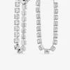 Boucles d'oreilles acier gris pendantes oxydes de zirconium SO OR