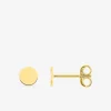 Boucles d'oreilles clou or 750 ‰ jaune SO OR