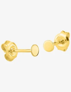 Boucles d'oreilles clou plaqué or SO OR