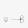 Boucles d'oreilles clous argent 925 ‰ rhodié SO OR