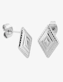 Boucles d’oreilles clous en acier SO OR