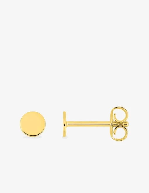 Boucles d'oreilles clous en plaqué or SO OR