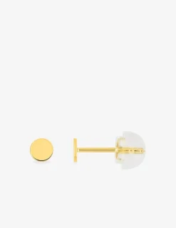Boucles d'oreilles clous en or jaune 375 ‰ SO OR