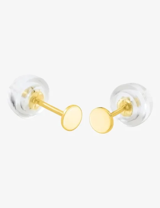 Boucles d'oreilles clous en or jaune 375 ‰ SO OR