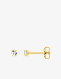 Boucles d'oreilles clous en or 375‰ 2,5 mm SO OR