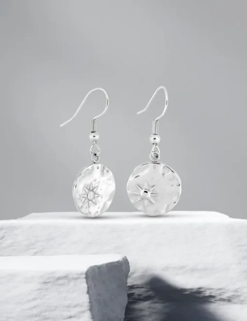 Boucles d'oreilles crochet en acier SO OR