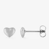 Boucles d'oreilles cœur acier SO OR