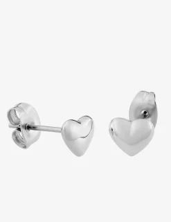 Boucles d'oreilles cœur acier SO OR