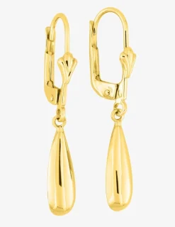 Boucles d'oreilles dormeuses or jaune 750 ‰ SO OR