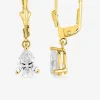 Boucles d'oreilles dormeuses en or 375‰ SO OR