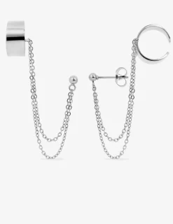 Boucles d'oreilles ear cuff acier SO OR
