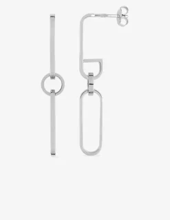 Boucles d'oreilles en argent 925 ‰ rhodié SO OR