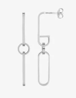 Boucles d'oreilles en argent 925 ‰ rhodié SO OR