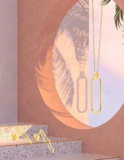 Boucles d'oreilles en plaqué or design SO OR