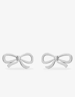 Boucles d'oreilles enfant motif ruban argent 925%o SO OR
