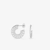 Boucles d'oreilles Graphique argent SO OR
