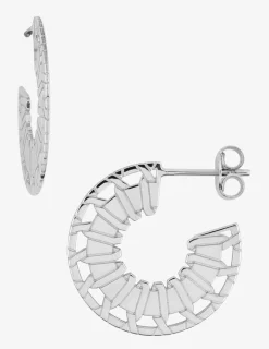 Boucles d'oreilles Graphique argent SO OR