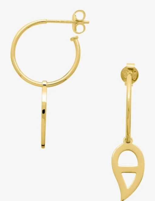 Boucles d'oreilles Graphique SO OR