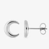 Boucles d'oreilles lune acier SO OR