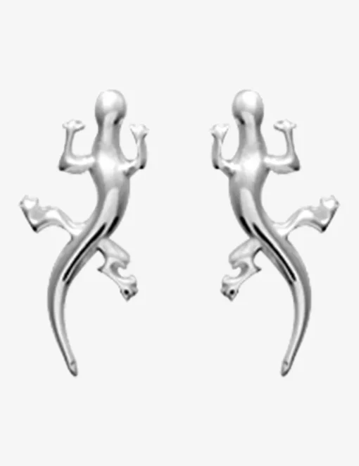 Boucles d'oreilles lézards argent 925‰ SO OR