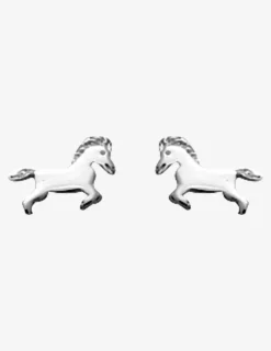 Boucles d'oreilles motif cheval argent 925%o SO OR