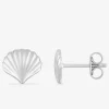 Boucles d'oreilles motif coquillage argent 925%o SO OR