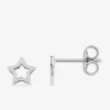 Boucles d'oreilles motif étoile argent 925%o SO OR