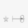 Boucles d'oreilles motif étoile argent 925%o 6 mm SO OR