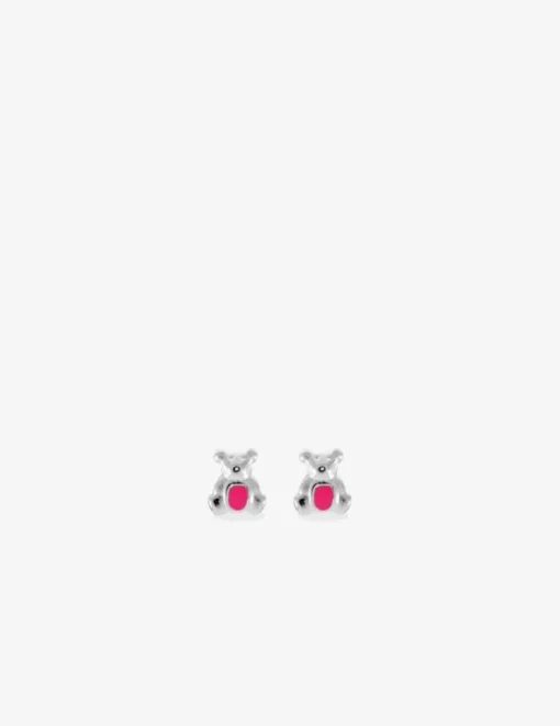 Boucles d'oreilles oursons argent 925 ‰ SO OR