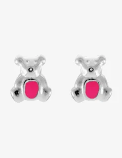 Boucles d'oreilles oursons argent 925 ‰ SO OR
