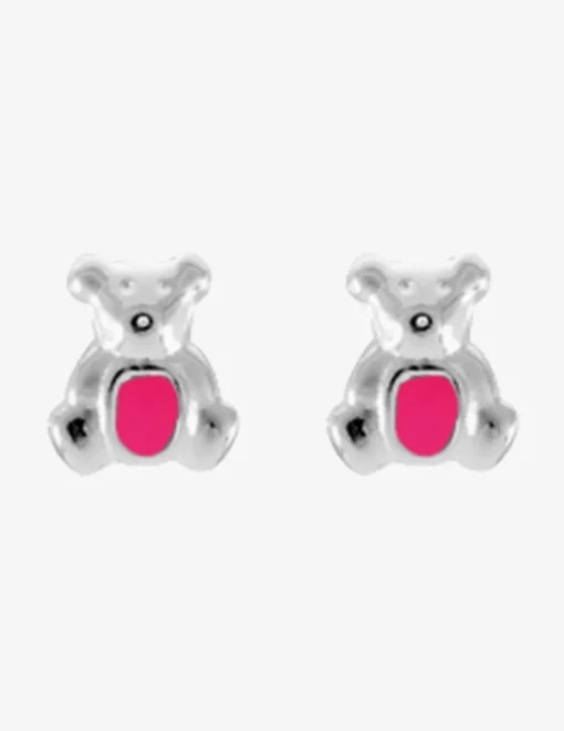 Boucles d'oreilles oursons argent 925 ‰ SO OR