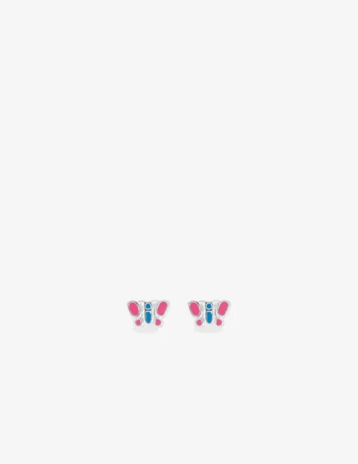 Boucles d'oreilles papillons argent 925 ‰ SO OR