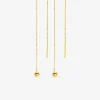 Boucles d'oreilles pendantes or jaune 375‰ SO OR