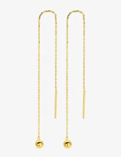 Boucles d'oreilles pendantes or jaune 375‰ SO OR