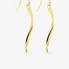 Boucles d'oreilles pendantes or jaune 375‰ SO OR