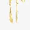 Boucles d'oreilles pendantes or jaune 375‰ SO OR