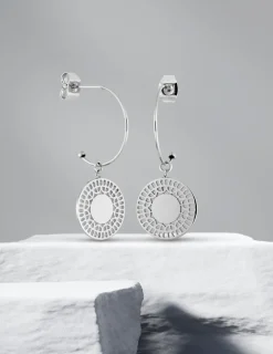 Boucles d'oreilles pendantes en acier SO OR