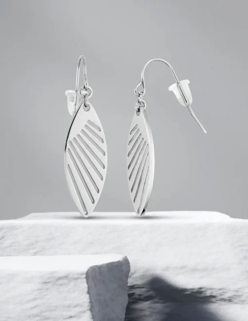 Boucles d'oreilles pendantes en acier SO OR
