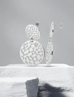 Boucles d’oreilles pendantes en acier SO OR