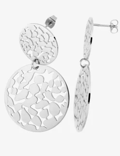 Boucles d’oreilles pendantes en acier SO OR