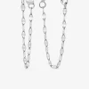Boucles d'oreilles pendantes chaîne acier SO OR