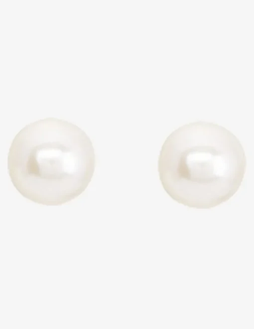 Boucles d'oreilles perles de culture eau douce argent rhodié 925%o 4 mm SO OR