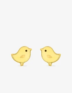 Boucles d'oreilles poussin or jaune 375‰ SO OR
