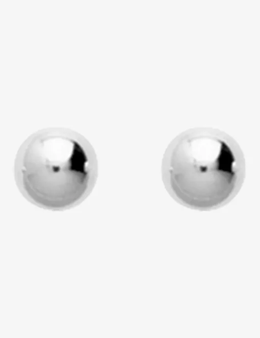 Boucles d'oreilles rondes argent 925‰ 5 mm SO OR